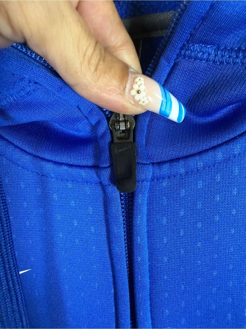 Nike Blue Devils Therma-Fit Zip-Up Jacket